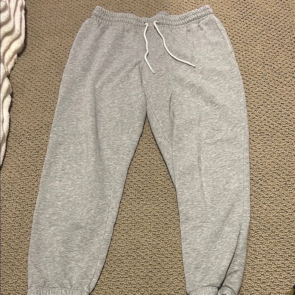 Gray Jogger Sweatpants